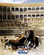 Francisco de goya y Lucientes Picador Caught by the Bull china oil painting reproduction